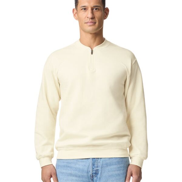 Unisex Softstyle Midweight Fleece Quarter-Zip Sweatshirt Thumbnail